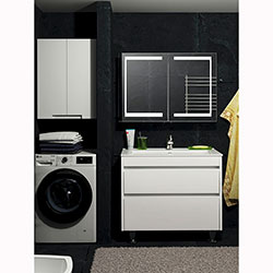 Фото Дзеркальна шафа ЗШ-100 LED/X2 Oskar 1426