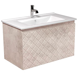 Тумба з умивальником Diamante Beige-80-А