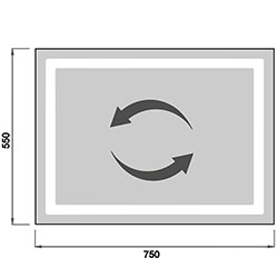 Фото Дзеркало Olmo 55x75