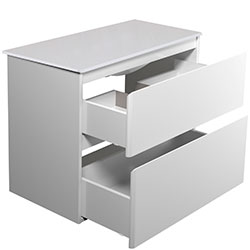 Фото Тумба зі стільницею Палермо-80-U ST Білий