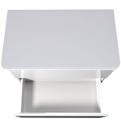 Фото Тумба зі стільницею Палермо-80-U ST Білий
