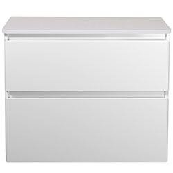 Фото Тумба зі стільницею Палермо-80-U ST Білий