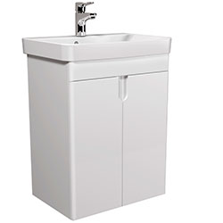 Тумба з умивальником Simple White-55-U