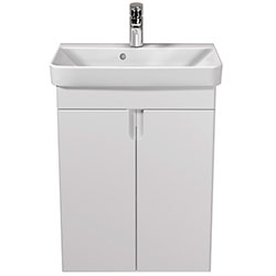 Фото Тумба з умивальником Simple White-55-U