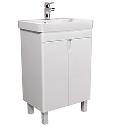 Фото Тумба з умивальником Simple White-55-U