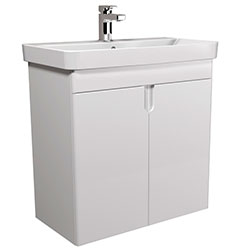 Фото Тумба з умивальником Simple White-70-U