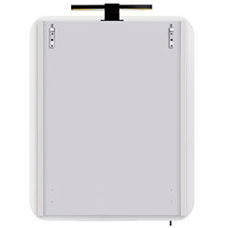 Фото Шафа настінна Сорренто Black ЗШ-50х71 зі світильником