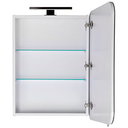 Фото Шафа настінна Сорренто Black ЗШ-60х71 зі світильником