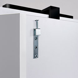 Фото Шафа настінна Сорренто Black ЗШ-60х71 зі світильником