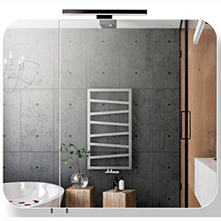 Шафа настінна Сорренто Black ЗШ-80х71 зі світильником