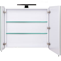 Фото Шафа настінна Сорренто Black ЗШ-80х71 зі світильником