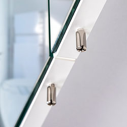 Фото Шафа настінна Сорренто Black ЗШ-80х71 зі світильником