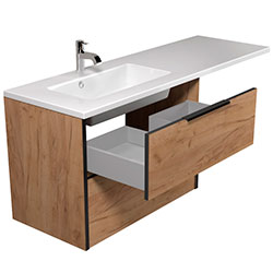 Фото Тумба з умивальником Line Craft-80-A (Adam 140 L)