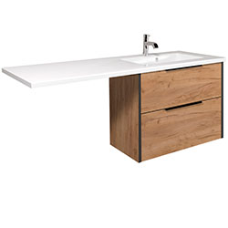 Тумба з умивальником Line Craft-80-A (Adam 140 R)