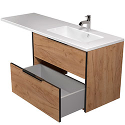 Фото Тумба з умивальником Line Craft-80-A (Adam 140 R)
