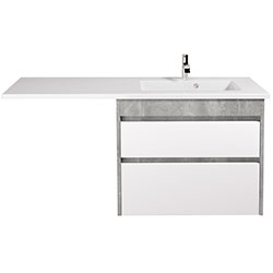 Фото Тумба з умивальником Polo Loft-80-U (Adam 140 R)