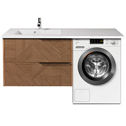 Фото Тумба з умивальником Cubic-80-A (Adam 140 L)