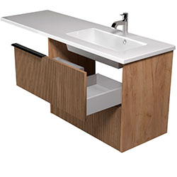 Фото Тумба з умивальником Grace-80-A (Adam 140 R)