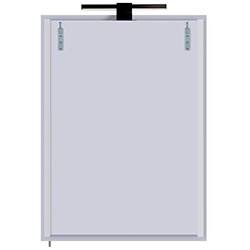 Фото Дзеркальна галерея Runa Black ЗШ-54х72 зі світильником