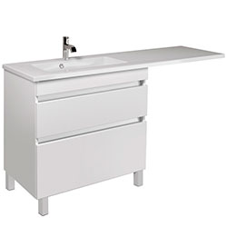 Тумба з умивальником MoonShine-80 (Adam 140 L)