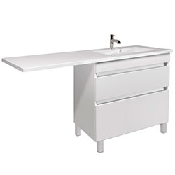 Тумба з умивальником MoonShine-80 (Adam 140 R)