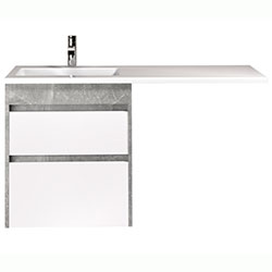 Фото Тумба з умивальником Polo Loft-60-U (Adam 120 L)
