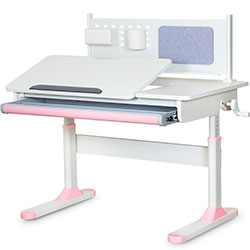 Дитячий стіл ErgoKids TH-325 Pink (TH-325 W/PN)