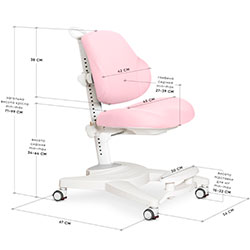 Фото Дитяче кріслo Gravity Pink (Y-612 KP)