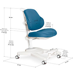 Фото Дитяче кріслo Gravity Dark Blue (Y-612 KBL)