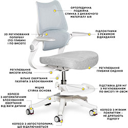 Фото Дитяче крісло Fantasy Air DB (Y-608 DB)