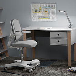 Фото Дитяче крісло Trident Grey (Y-617 G)