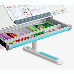 Фото Дитячий стіл Winnipeg Multicolor Plus MG Blue (BD-630 MG + BL з тумбою)