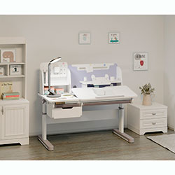 Фото Дитячий стіл Milton Electro Grey (BD-730 WG)