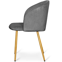 Фото Крісло Hommex Nicole Dark Grey (H-360 Dark Grey)