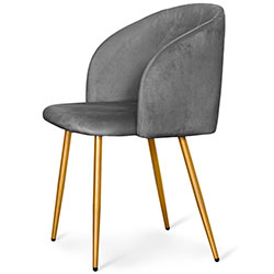 Фото Крісло Hommex Nicole Dark Grey (H-360 Dark Grey)