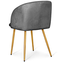 Фото Крісло Hommex Nicole Dark Grey (H-360 Dark Grey)