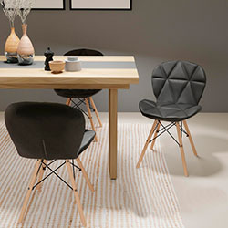 Фото Стільчик Hommex Karmen Black (H-145 Black)