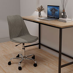 Фото Крісло Hommex Albina Light Grey (H-233 Light Grey)