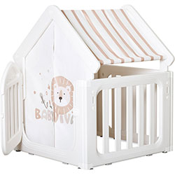 Фото Манеж-будиночок для дітей Lulu House (KD-C029 White)