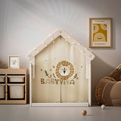 Фото Манеж-будиночок для дітей Lulu House (KD-C029 White)