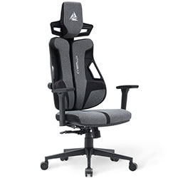 Фото Геймерське крісло Cyberlux V8 Fabric Grey (GM-V8 FG)