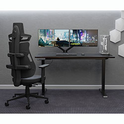 Фото Геймерське крісло Cyberlux V8 Fabric Grey (GM-V8 FG)