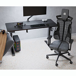 Фото Геймерське крісло Cyberlux V8 Fabric Grey (GM-V8 FG)