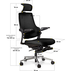 Фото Офісне крісло Vacanza Air KB (Y-565 KB)