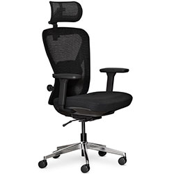 Фото Крісло Q1 Air Fabric Black (HF-Q1 F/B)