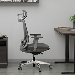 Фото Крісло Q1 Air Fabric Grey (HF-Q1 F/G)