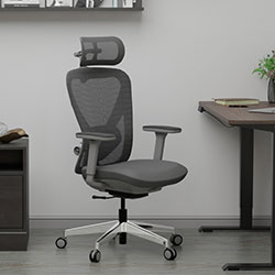 Фото Крісло Q1 Air Fabric Grey (HF-Q1 F/G)