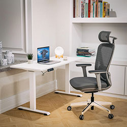 Фото Крісло Q1 Air Fabric Grey (HF-Q1 F/G)