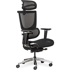 Фото Крісло S8 Air Black (HF-S8P M/B)