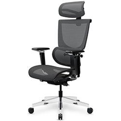 Фото Крісло S8 Air Black (HF-S8P M/B)